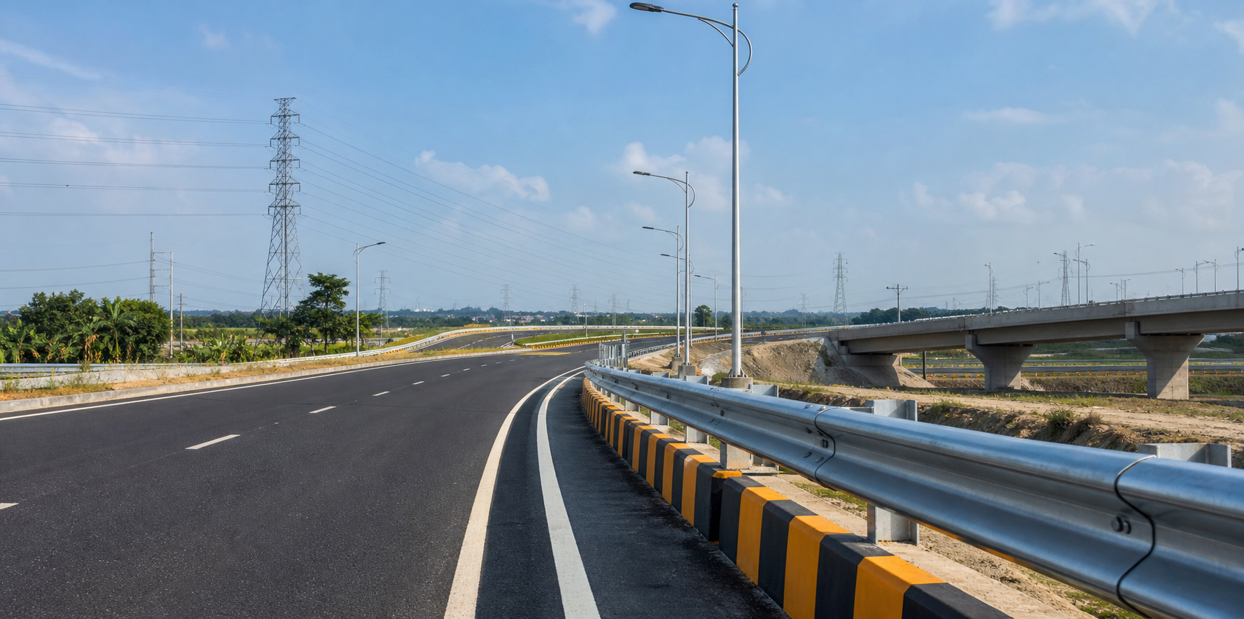 Road infrastructure overview for the FTS homepage